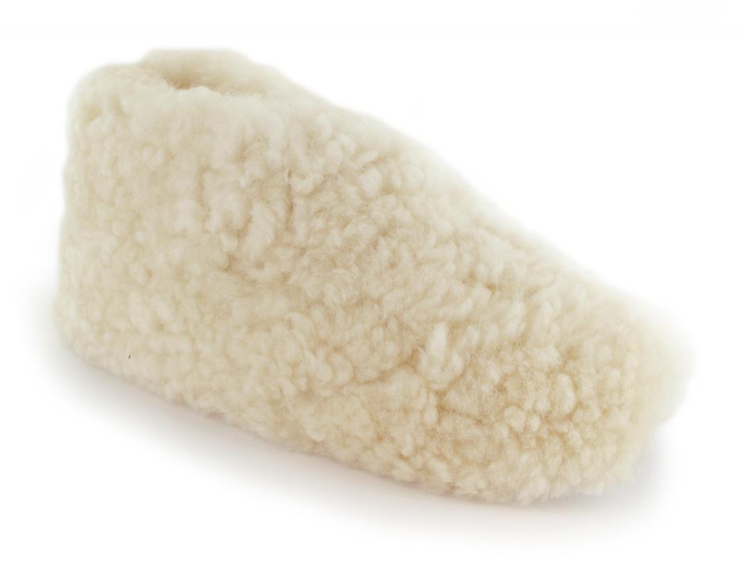 SHEPHERD Sheepskin Sheep Wool Slipper Ulla, Creme Express Shipping