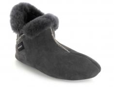 SHEPHERD� hoher Slipper Mariette asphalt - hausschuh.co
