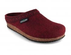 Stegmann Damen Wollfilz Clog 108, firebrick