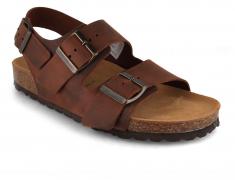 Tuffeln Damen Sandalen �Baltrum�, braun
