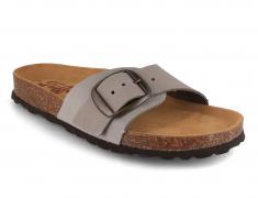 Tuffeln Damen Sandale �Fehmarn�, Sandgrau