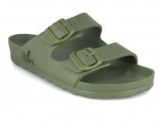 Thies Damen Badeschuh Eco Eva Sandal, khaki 39,90 EUR