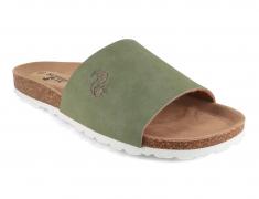 Thies Damen Pantoletten Eco Pool Slide, emerald