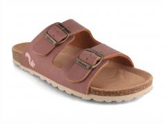 Thies Damen Sandalen Eco Bio, malva