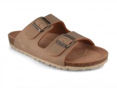 Thies Eco Bio Damen Sandale, elephant grey