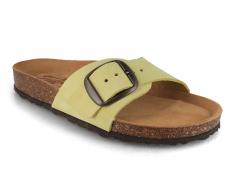Tuffeln Damen Einschnaller Sandalen �Fehmarn�, hellgr�n