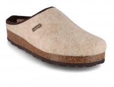 Tuffeln Filzpantoffeln mit Korkfu�bett �Komfort�, beige