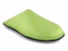 Tuffeln �Pfilz� Pantoffeln aus Pflanzenfasern, limette