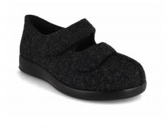 Varomed vital Klett-Slipper Sorrent, schwarz