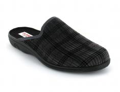 Varomed vital Christian Herren-Pantoffel, grau   