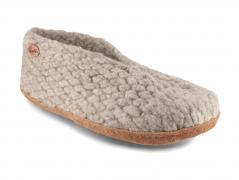 WoolFit� Woolies handgewebte H�ttenschuhe Unisex, natur
