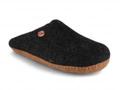 WoolFit� Unisex Filzpantoffel Tibet, grau