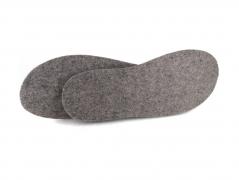 WoolFit� Classic 7mm Filz-Einlegesohle, steingrau