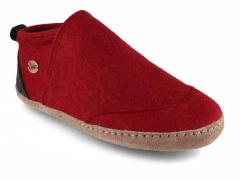 WoolFit� Filz Hausschuh f�r Damen und Herren Taiga, dunkelrot 