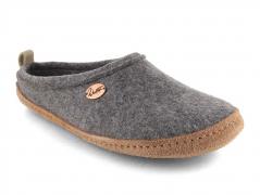 WoolFit� Tundra nachhaltige Filzpantoffeln, hellgrau