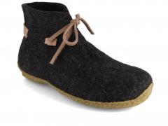 WoolFit� Vitus handgefilzte Stiefel, graphit 