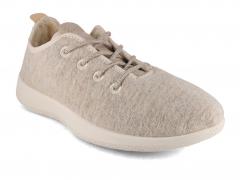 WoolFit� Merino Woll-Sneaker - gef�ttert, beige