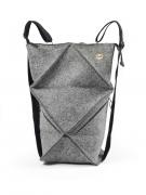 WoolFit� Origami Rucksack, hellgrau