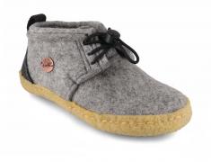 WoolFit� Nomad Junior Barfu�schuh, hellgrau
