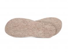WoolFit� Einlegesohle 5mm dick, beige Unisex