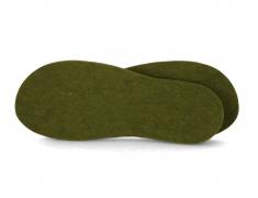 WoolFit� Einlegesohle 5mm dick,grasgr�n