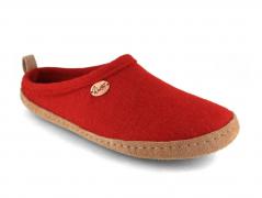 WoolFit� Tundra, rot   leichter Wollpantoffel