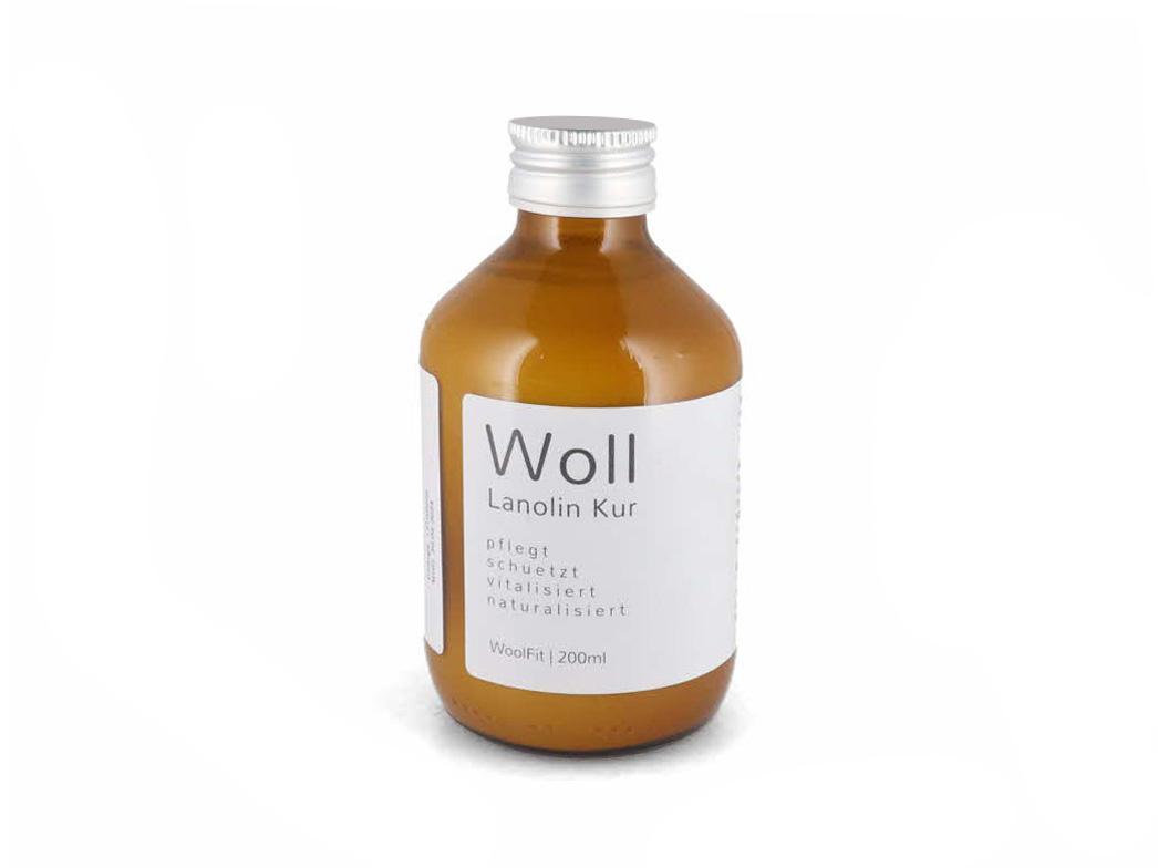WoolFit® Lanolin Wool Conditioner for felt slippers WoolWax, 200ml > Boiled Wool and