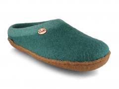 WoolFit� Sherpa Filzpantoffeln mit Naturgummisohle, gr�
