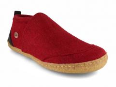 WoolFit� Taiga mit Naturgummisohle, dunkelrot