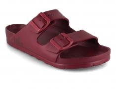 Thies vegane Badesandalen Ecofoam, bordeaux